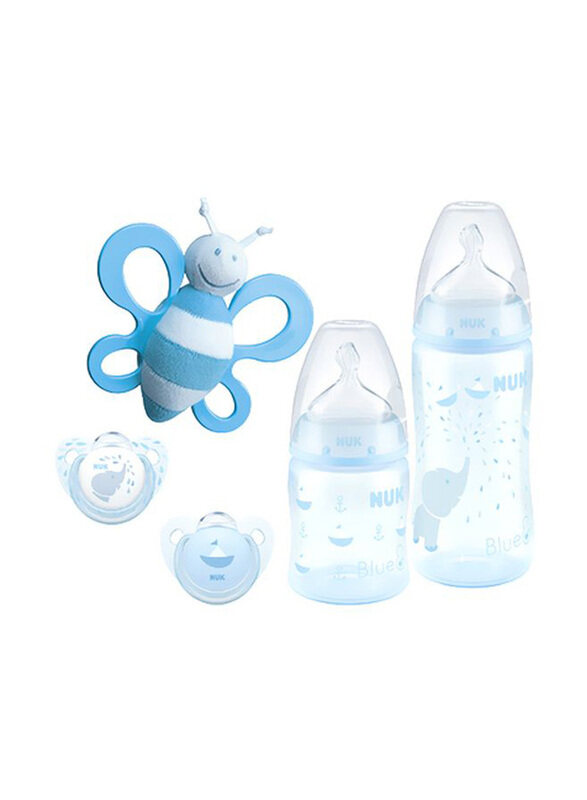 

Nuk Baby Starter Set, Blue/Clear