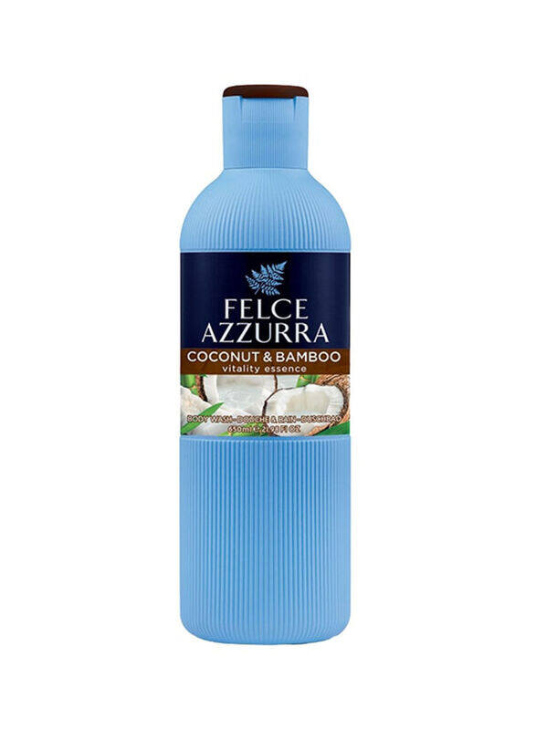 Felce Azzurra Coconut and Bamboo Body Wash, 650ml