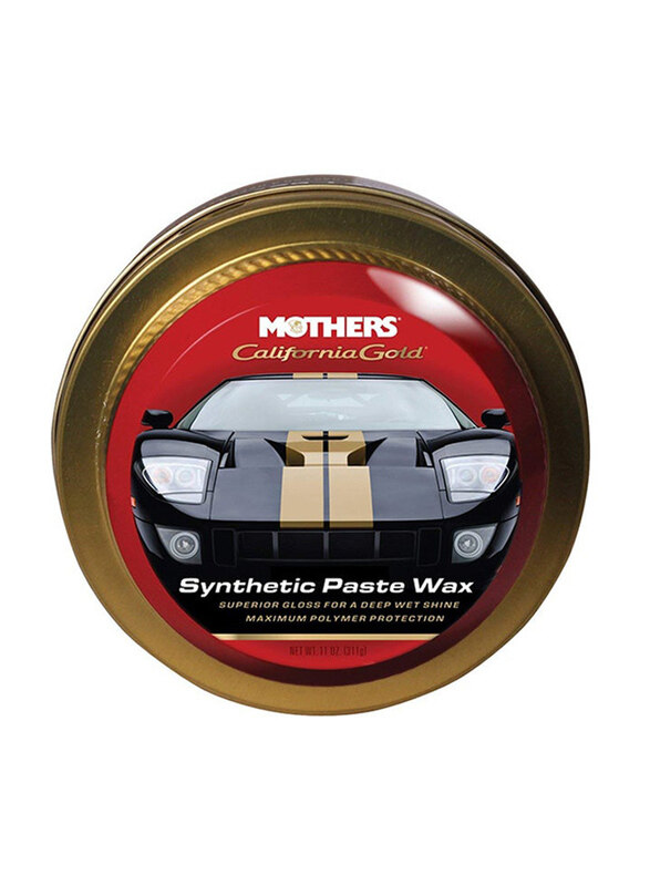 

Mothers 325ml California Gold Synthetic Paste Wax, Multicolour