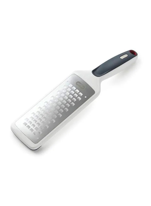 Zyliss 28cm Smooth Glide Coarse Grater, Silver/Black