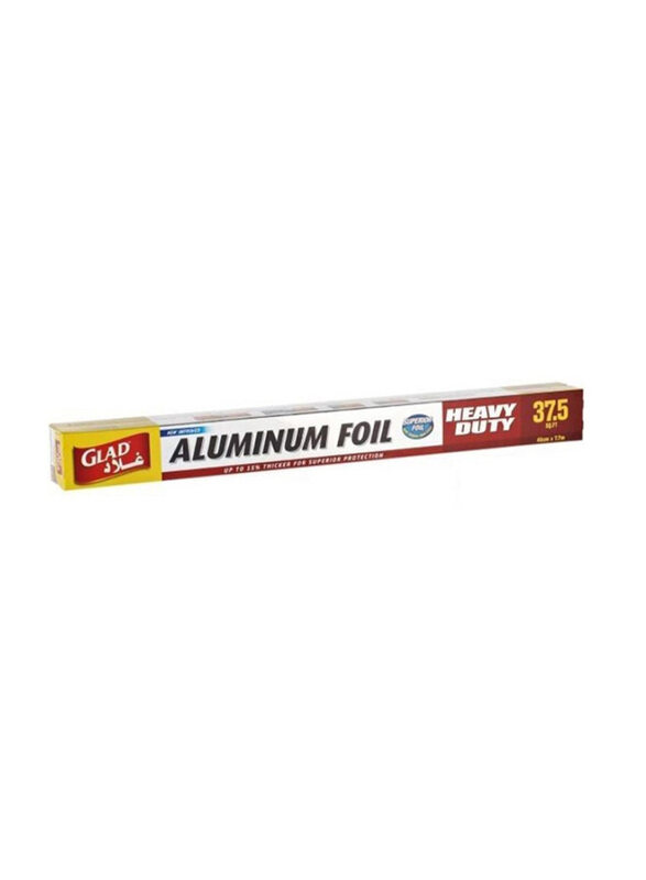 

Glad Aluminum Foil Silver, 37.5 sq. ft.