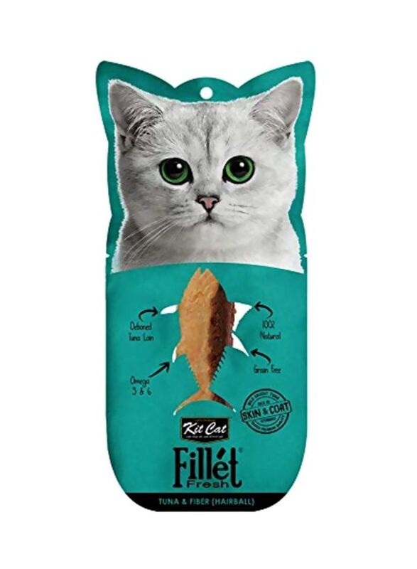 Kit Cat Fresh Tuna and Fiber Cat Dry Food, 30g