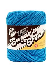 Lily Sugar'n Cream Cotton Yarn, 120 Yard, Hot Blue