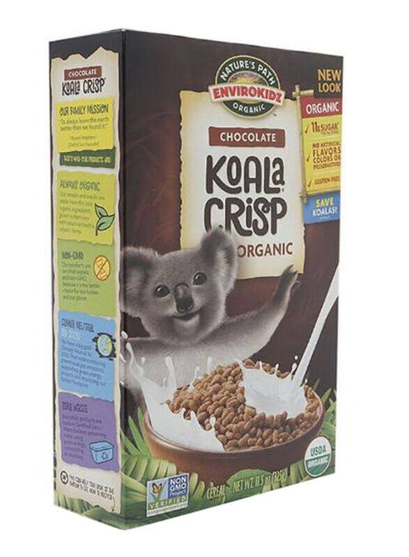 

Nature's path Kid Koala Crisp Chocolate Cereal, 325g