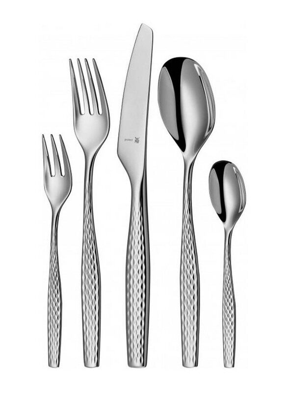 

Wmf 30-Piece Cutlery Sentic Set, WM-12-7091-6342, Silver