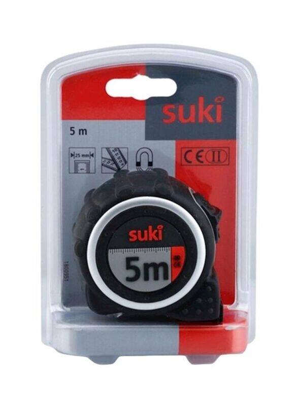 

Suki 5 Meter 2-Position Measuring Tape with TRP Cover, Multicolour