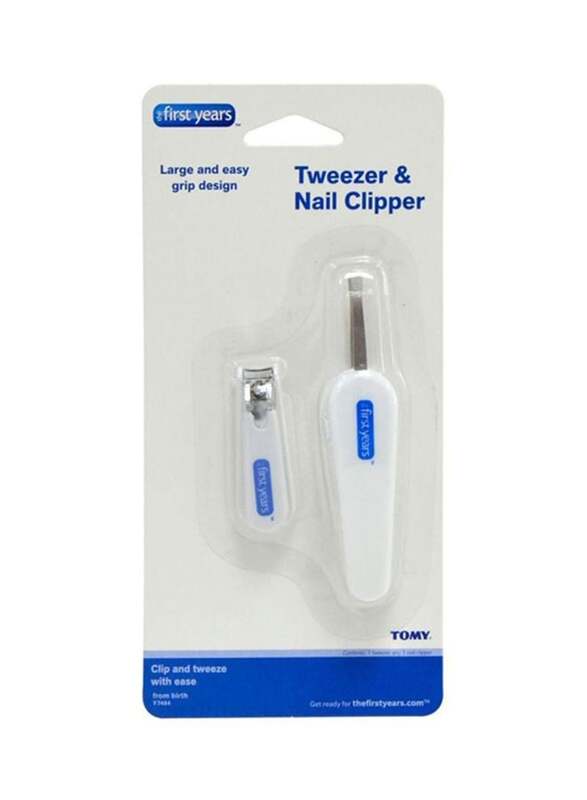 The First Years Easy Grip Tweezer & Clipper Set