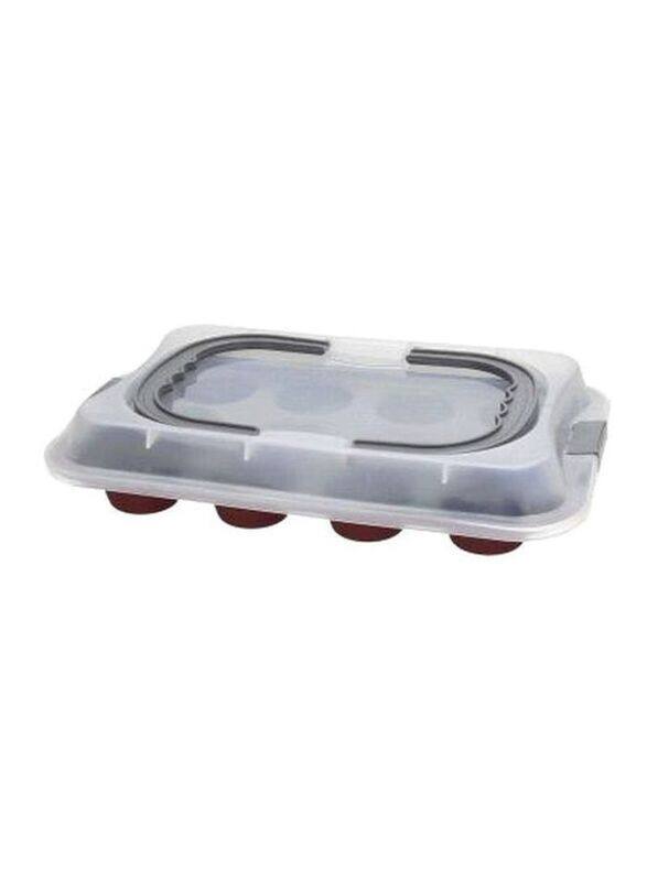 

Tognana 37cm Muffin Tray with Lid, Multicolour