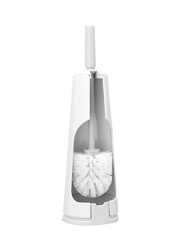 

Brabantia Toilet Brush and Holder, 11.2 x 39.2 x 13.8cm, White