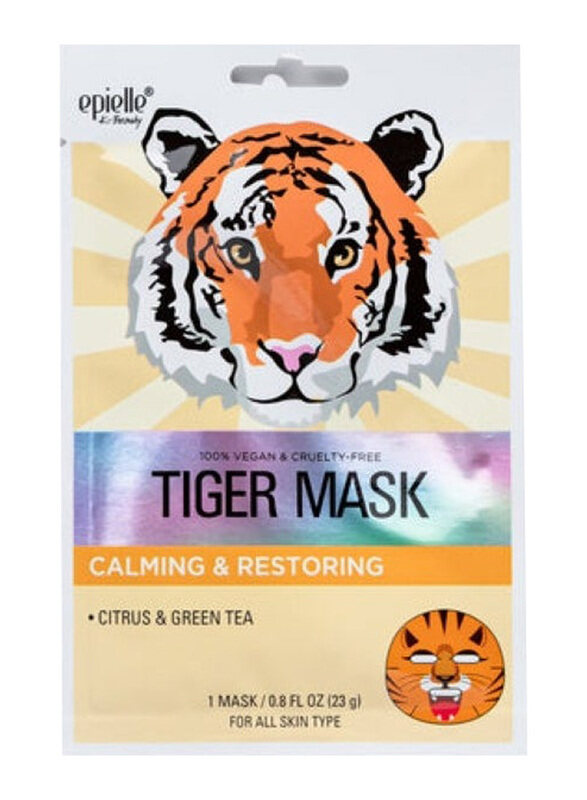 

Epielle Tiger Character Mask For Calming & Restoring, 1 Piece