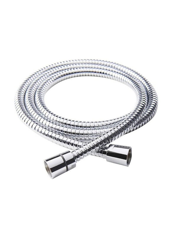 

Generic Stainless Steel & PVC Shower Hose, Silver