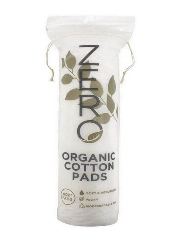 

Zero Organic Cotton Pads, 100 Pieces