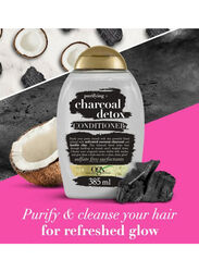 OGX Purifying+ Charcoal Detox Conditioner for Hair Types, 385ml