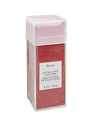 Darice Extra Fine Decorative Glitter, 130gm, Red