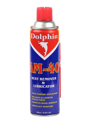 Dolphin AM-40 480ml Rust Remover and Lubricator, Blue
