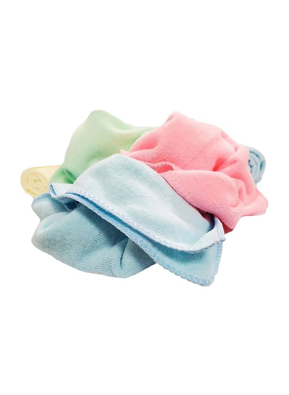 Home Pro Microfiber Cleaning Cloth Set, 10 Pieces, Blue/Green/Pink