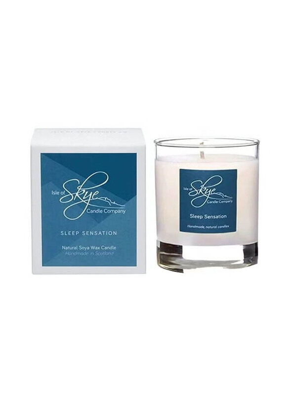

Isle of Skye Candle Company Sleep Sensation Natural Soya Wax Candle Tumble, 430g, Clear