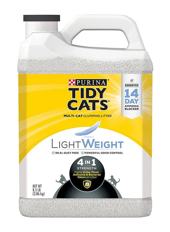 

Purina Lightweight 4-in-1 Strength Clumping Cat Litter, Multicolour