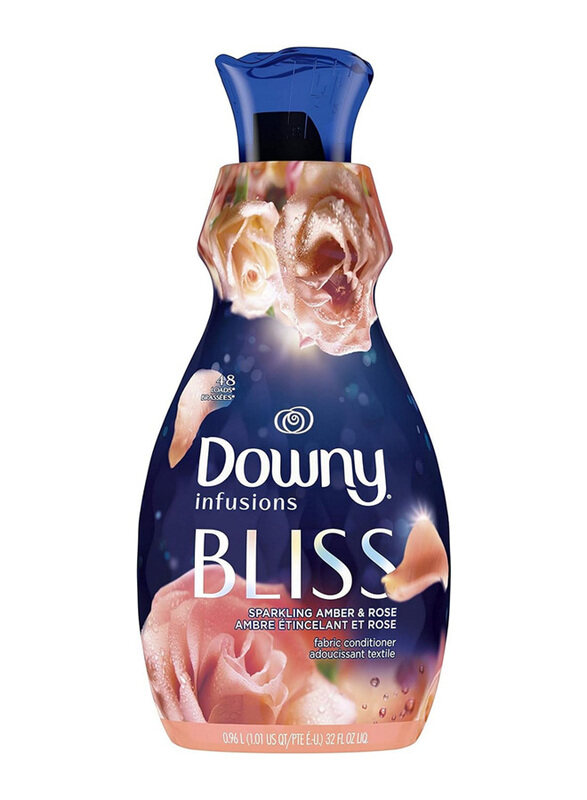 

Downy Infusions Bliss Sparkling Amber & Rose Fabric Conditioner, 0.96 Liters