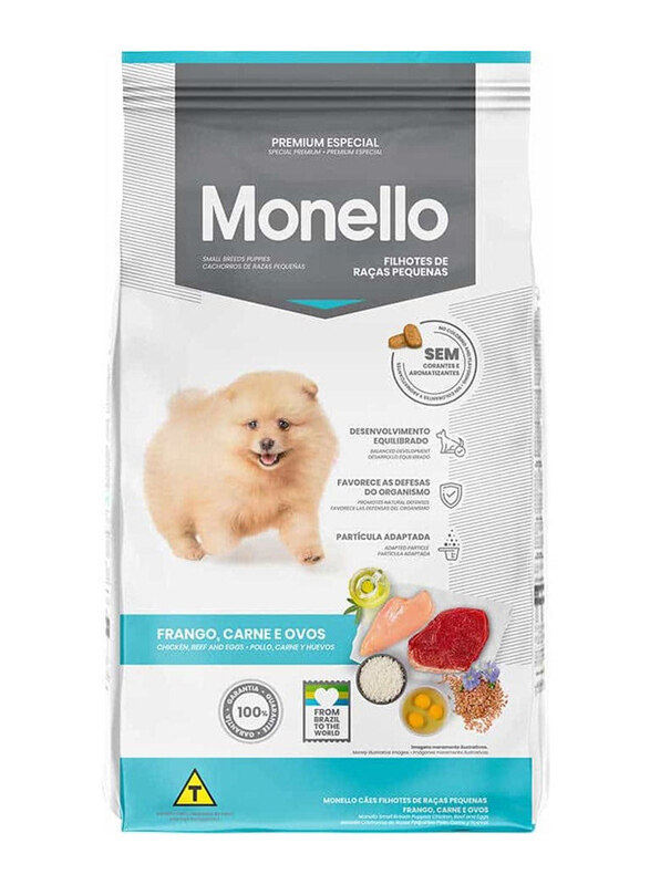 

Monello Small Breed Puppy Dogs Dry Food, 1 Kg
