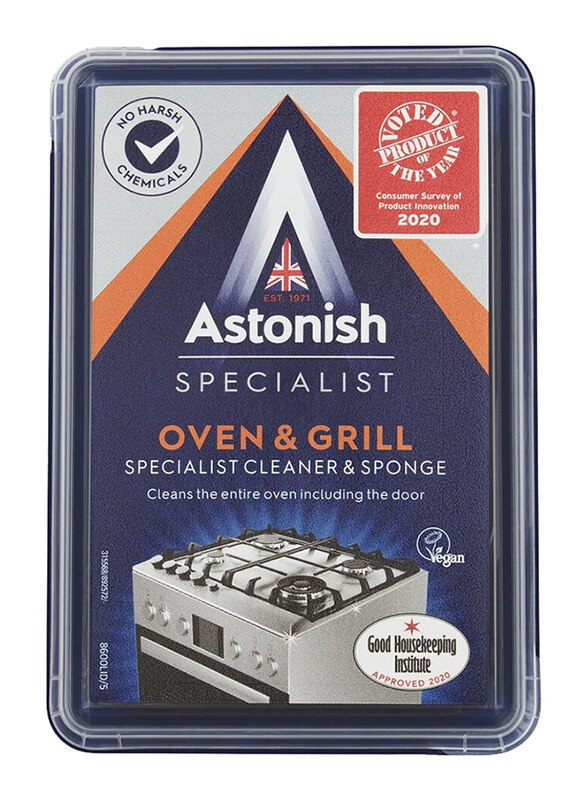 

Astonish Oven & Grill Specialist Cleaner & Sponge, Black
