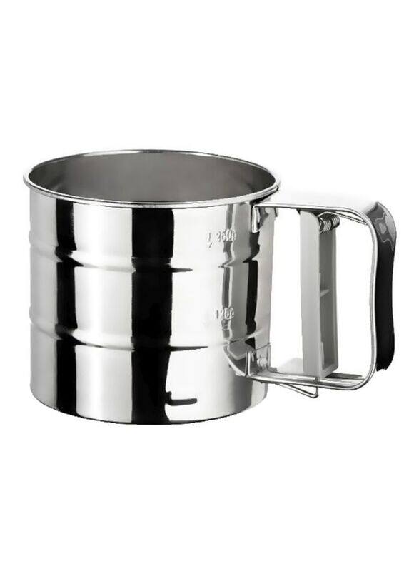 

Generic Stainless Steel Flour Sifter, Silver