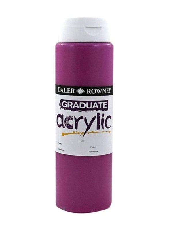 Daler Rowney Graduate Acrylic Paint 433, Purple