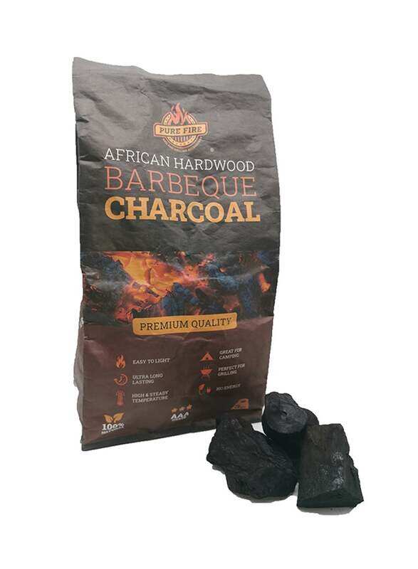 

Pure Fire High Quality Hardwood Charcoal, 5 Kg, 23cm