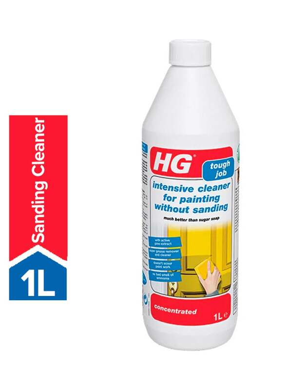 Hg intensive cleaner for painting 2025 without sanding