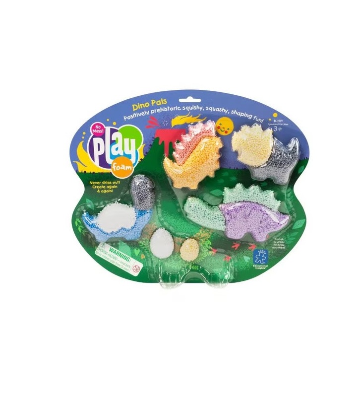 Educational Insights Playfoam Dino Pals Themed Set, Multicolour