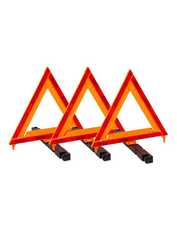 Victor Auto Emergency Warning Triangles, 3 Pieces