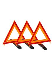 Victor Auto Emergency Warning Triangles, 3 Pieces