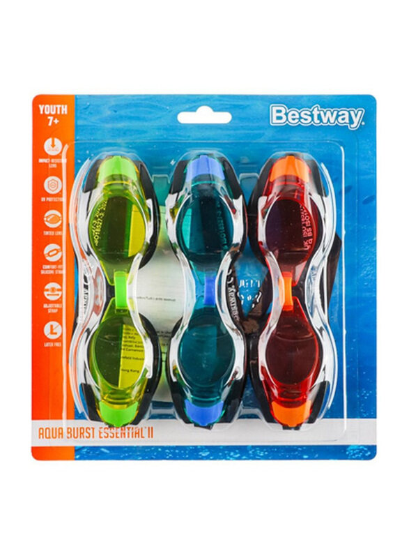 

Bestway 1-Piece Goggles for Swimming Focus, Multicolour