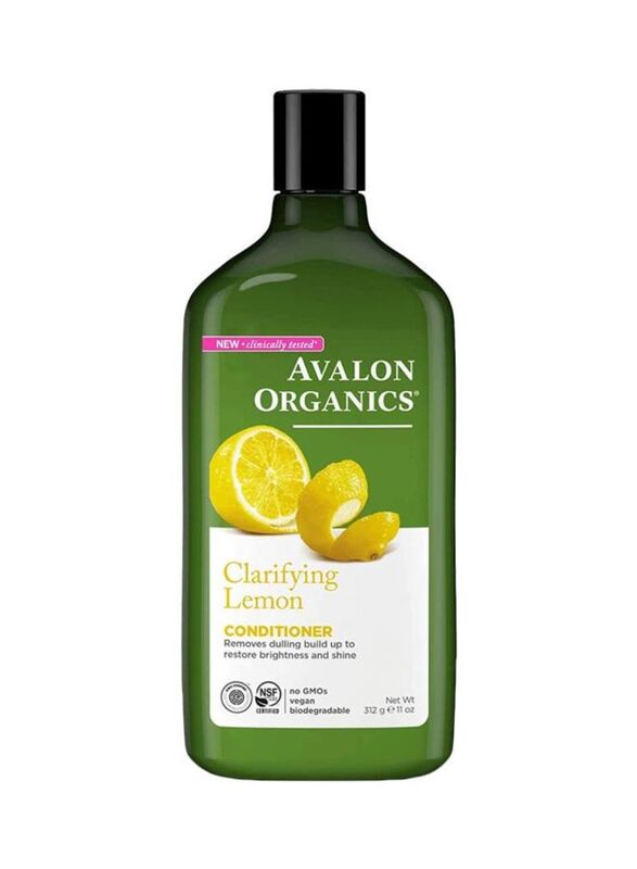 Avalon Organics Clarifying Lemon Conditioner for All Hair Types, 11oz