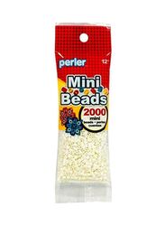 Perler Mini Beads, 2000 Pieces, White