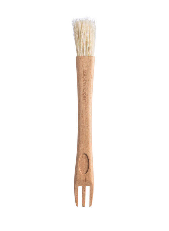 

Mason Cash Pastry Brush With Fork, Beige