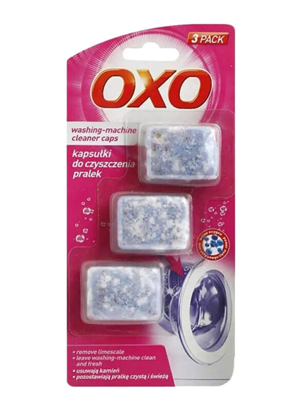 

Oxo Washing Machine Cleaner Capsules, 3 Pieces, 20gm