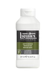 Liquitex Professional Matte Fluid Medium Matte Medium, 237ml, Clear