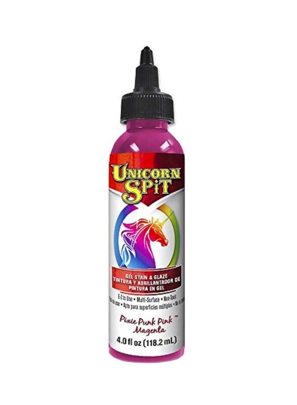 Unicorn SPit Stain and Glaze Gel, 118.2ml, Pixie Punk Pink