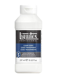 Liquitex Professional Gesso Surface Preparation Paint, 237ml, Clear