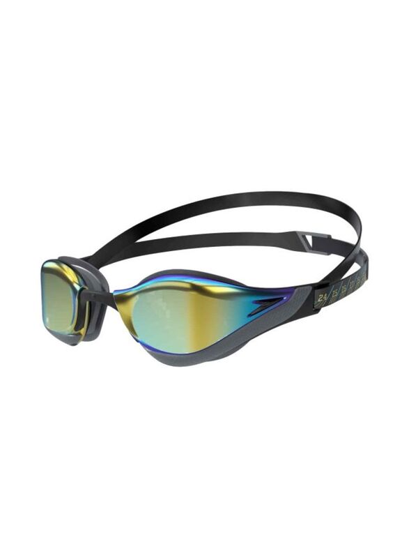 Speedo Fastskin Pure Focus Mirror AU Swimming Goggles, Multicolour
