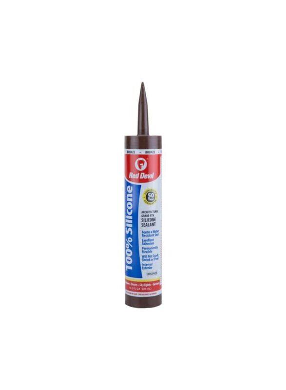 

Red Devil 300 ml Silicone Sealant, Bronze