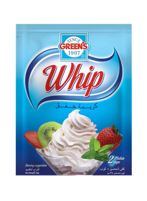 

Greens Topping Whipping Cream, 38g