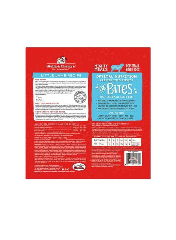 Stella & Chewys Lil' Bites Little Lamb Recipe for Dogs, 198g