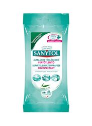 Sanytol Multi-Purpose Disinfectant Small Wipes, White, 24 Pieces
