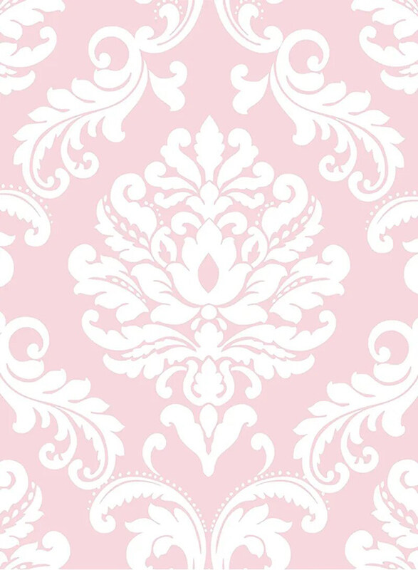 

Wall Pops Ariel Peel And Stick Wallpaper, 20.5 x 0.1 x 216 Inch, Pink