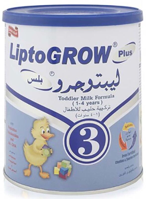 Liptogrow Toddler Milk Formula, 1-4 Years, 400g