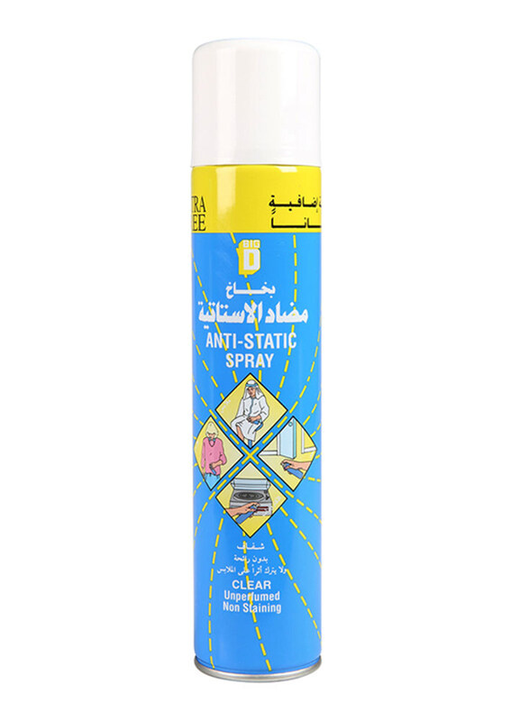 

Big D Anti Static Non Staining Spray, Multicolour, 350ml