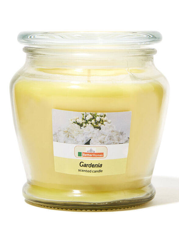

Better Homes Gardenia Scented Candle, 6oz, Yellow