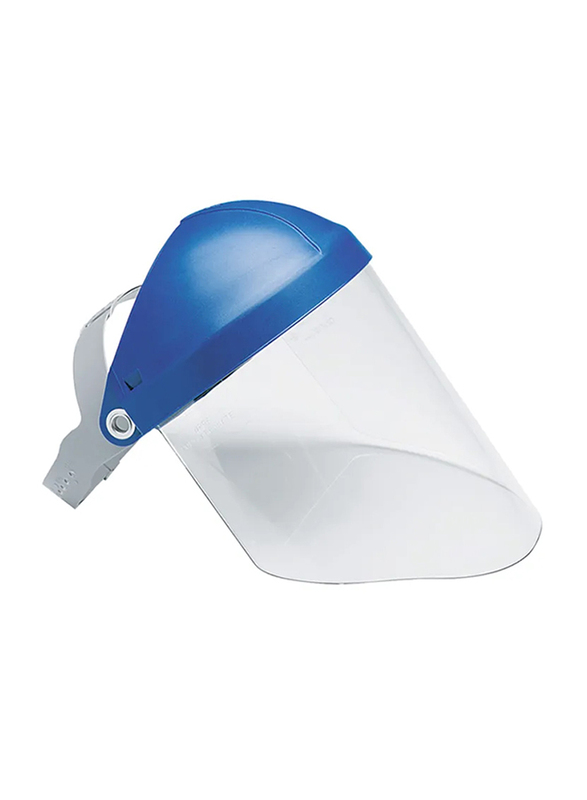 3M Face Shield, 667165AC, Blue/Clear